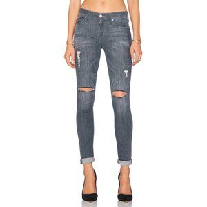 NWOT Hudson Shine Mid Rise Skinny Jeans‎ in Obsidian 26